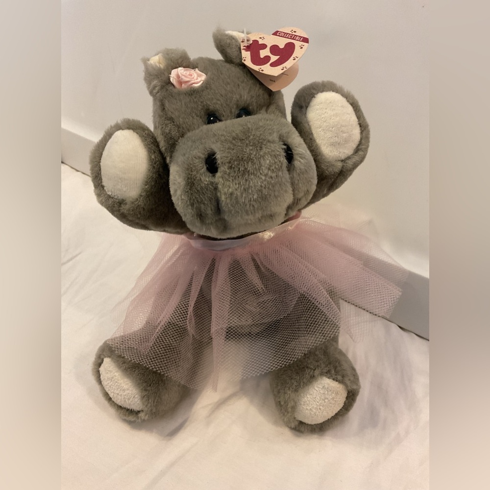 Ty Grace stuffed 🦛 hippo